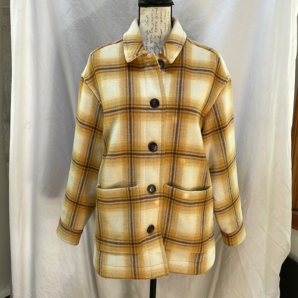 Madewell Plaid Shirt Jacket